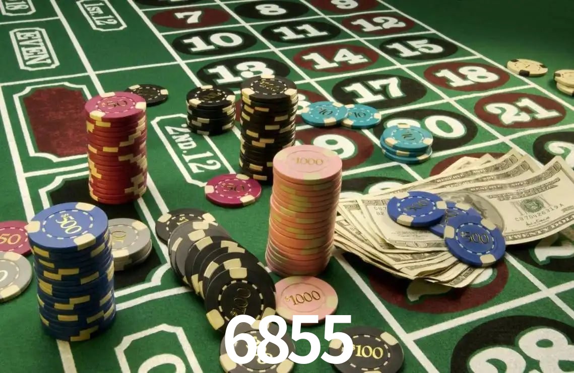 Sinta a adrenalina dos jogos de cassino com 6855